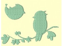 Stickmuster - Frühlingsgezwitscher 2